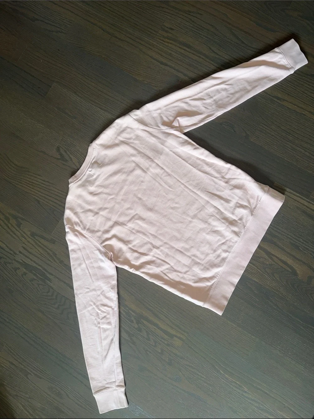 Club Monaco Blush Pink Crewneck Sweatshirt Pullover Size Small
